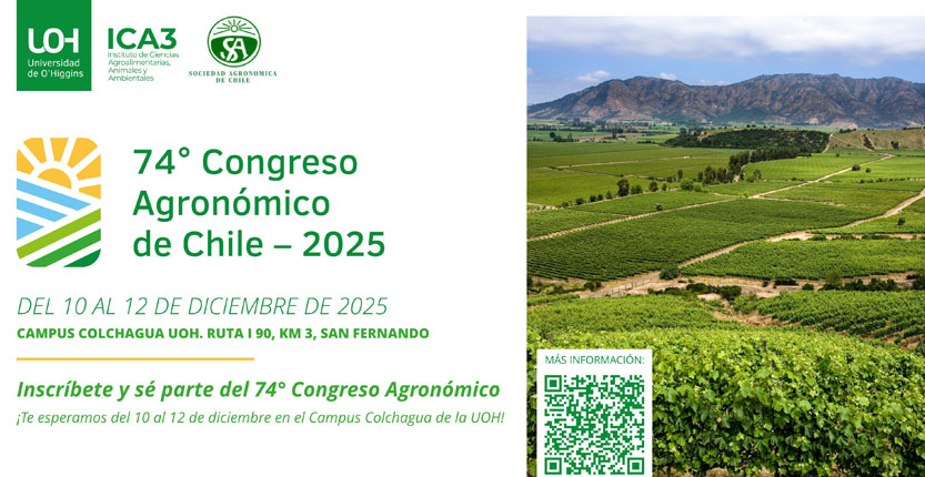 En este momento estás viendo Orgullosos de haber participado como auspiciadores del 74° Congreso Agronómico de Chile